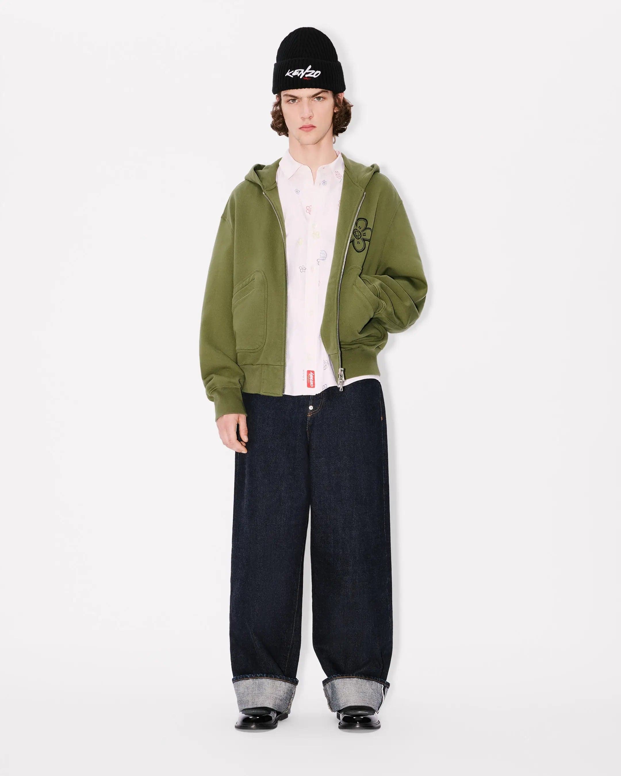 Kenzo <h4> - Felpa in cotone con cappuccio</h4> da uomo in Felpe con cappuccio Drestige - Casamassima, commercioVirtuoso.it