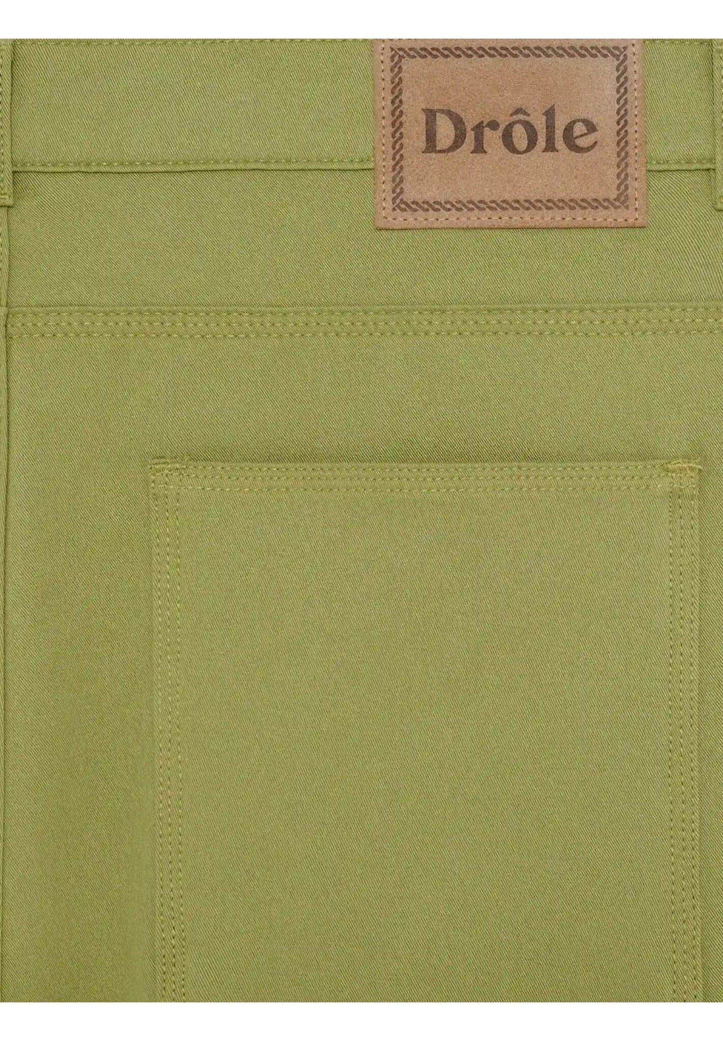 DROLE DE MONSIEUR <h4>DROLE DE MONSIEUR - Shorts Verde Oliva</h4> da uomo in Pantaloncini sportivi Drestige - Casamassima, commercioVirtuoso.it