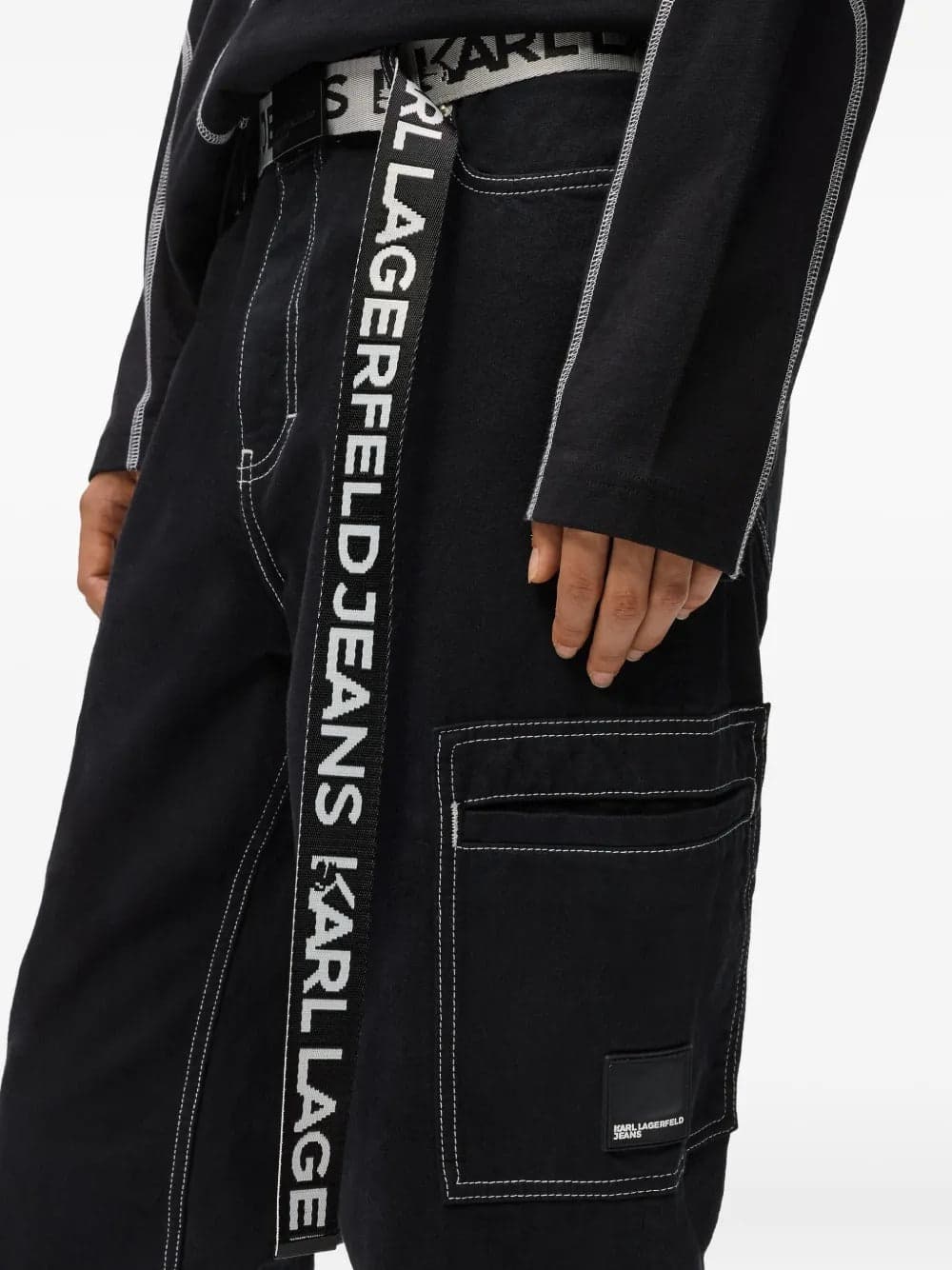 KARL LAGERFELD <h4> - Pantaloni Cargo</h4> da uomo in Jeans Drestige - Casamassima, commercioVirtuoso.it