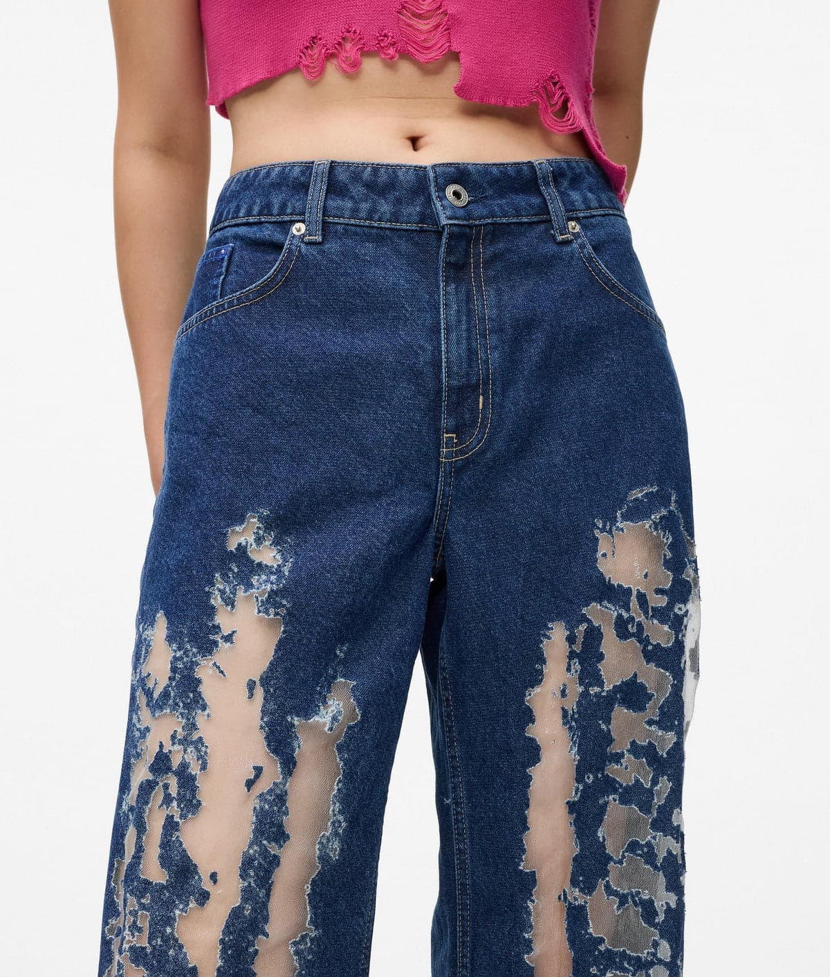 KARL LAGERFELD <h4> Pantaloni</h4> da donna in Jeans Drestige - Casamassima, commercioVirtuoso.it