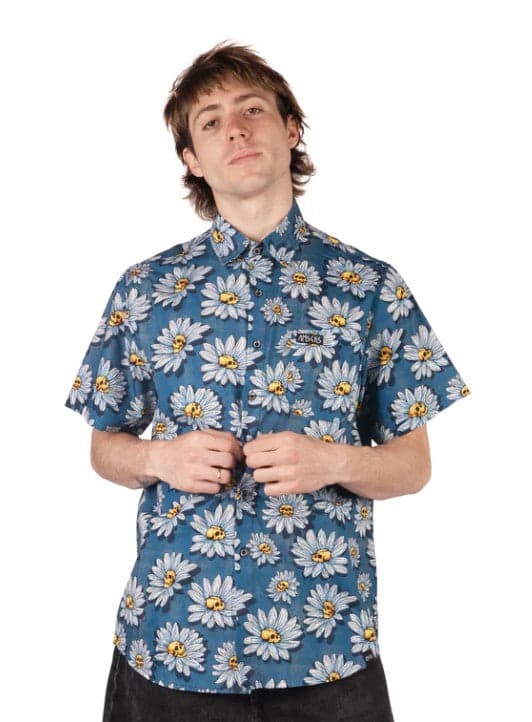 Camicia Maniche Corte American Sox Daisies