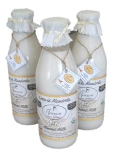 Latte di Mandorla Classico - Light in Mandorla La Truscia Tipico Siciliano - Messina, commercioVirtuoso.it