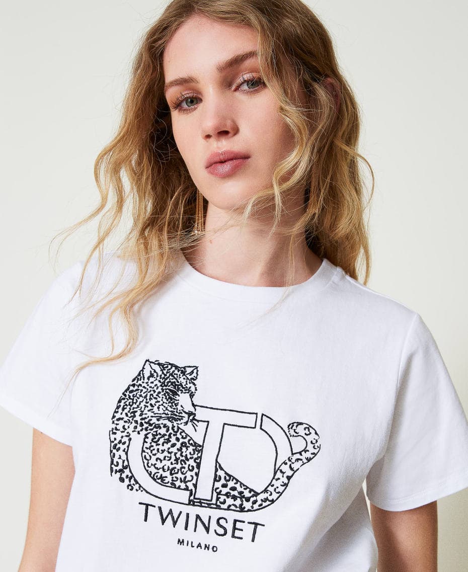 Twinset T-shirt donna in T-shirt Broadway Red - Barletta, commercioVirtuoso.it