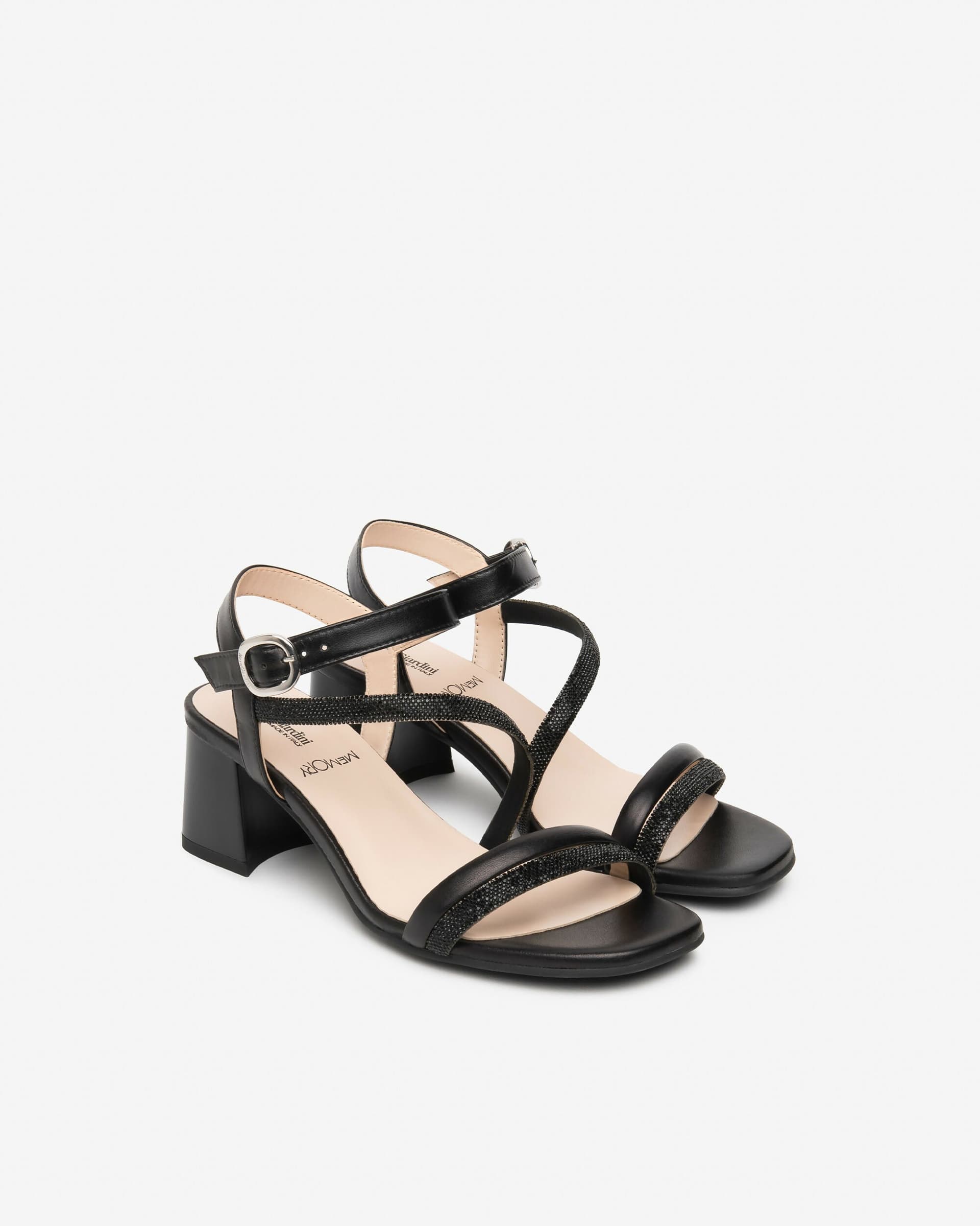 NeroGiardini Donna Sandali in Pelle in Scarpe col tacco Cantali Calzature - Randazzo, commercioVirtuoso.it