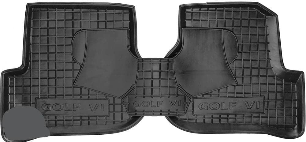 Set tappetini di gomma su misura per Volkswagen Golf VI (2009-2012) in Tappetini antiscivolo Autooggetti.it - Roma, commercioVirtuoso.it