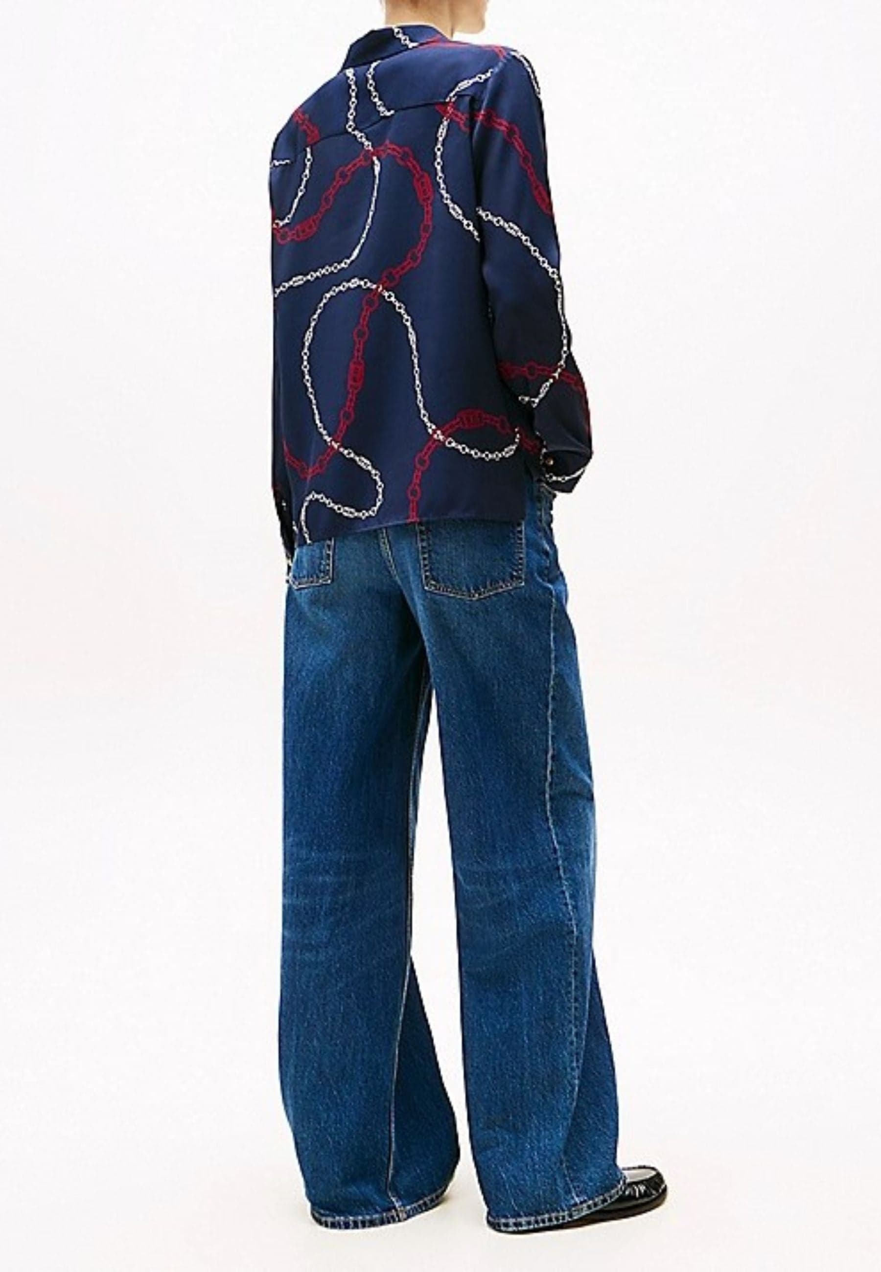Tommy Hilfiger CAMICIA SOFT VISCOSE REGULAR LS SHIRT da donna in Bluse e camicie Drestige - Casamassima, commercioVirtuoso.it