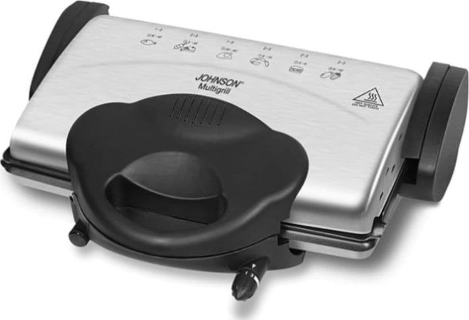 Grill e sandwich press

Potenza: 1800 W

Struttura in acciaio – Piastre con superficie antiaderente – Pratico maniglione pressa alimenti – Distanza tra le piastre regolabile – Indicatore luminoso – Regolatore di temperatura – Cottura a piastr