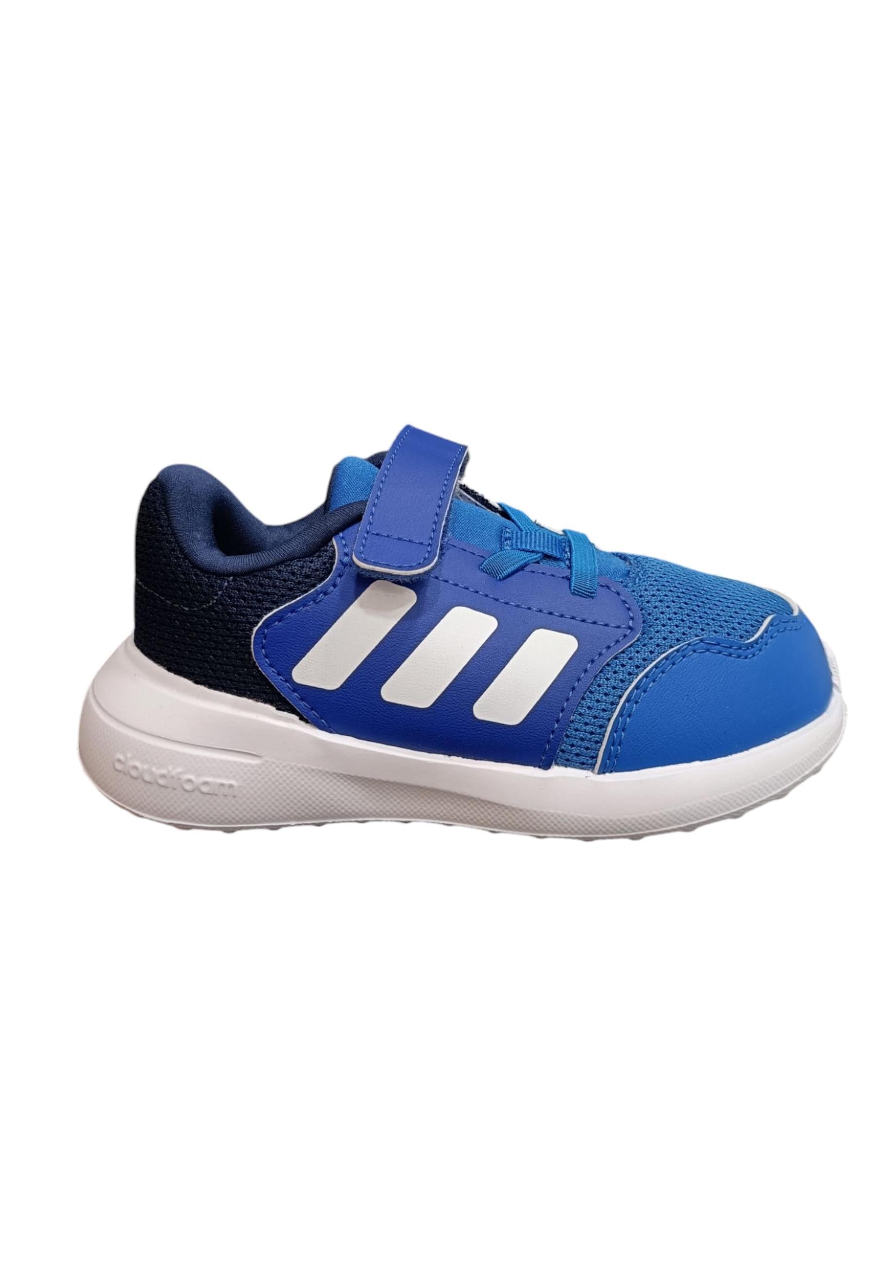 Scarpe sneakers Bambini e ragazzi adidas tensaur  celeste-blue-bianco velcro - 7