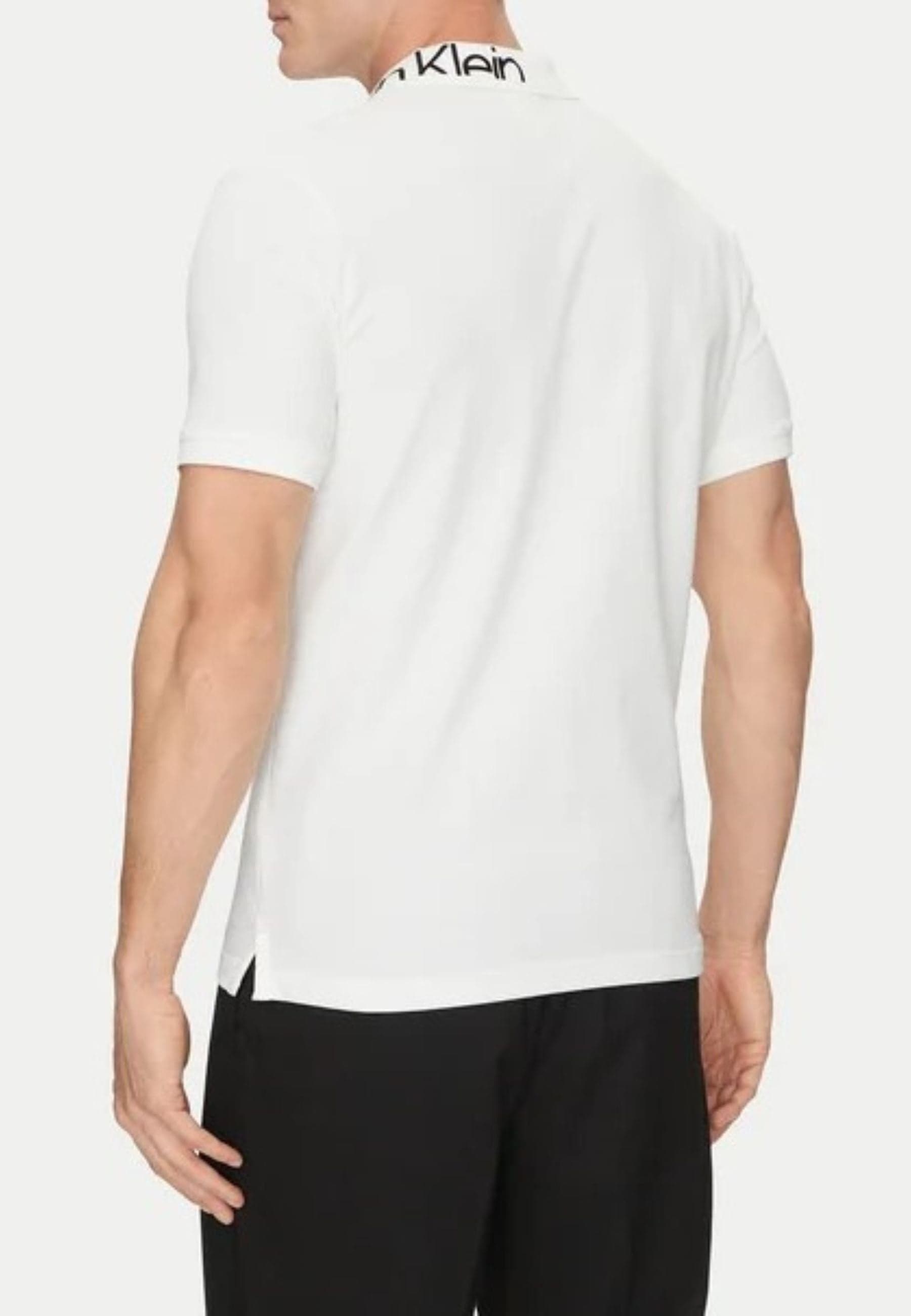calvin klein POLO STRETCH PIQUE LOGO COLLAR POLO da uomo in Polo Drestige - Casamassima, commercioVirtuoso.it