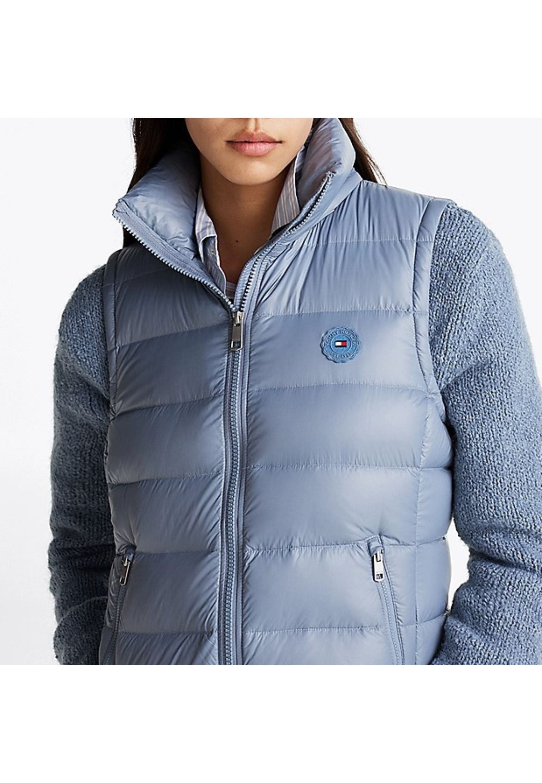 Tommy Hilfiger Giubbotto LW DOWN FEMININE GLOSS VEST da donna in Gilet Drestige - Casamassima, commercioVirtuoso.it