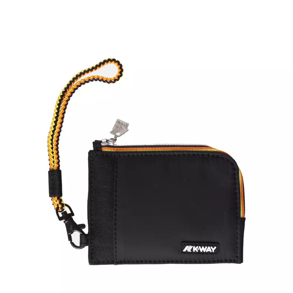 K-WAY Portafoglio Impermeabile Unisex nero con Slot per Carte e Tasca per Monete in Portafogli Broadway Red - Barletta, commercioVirtuoso.it