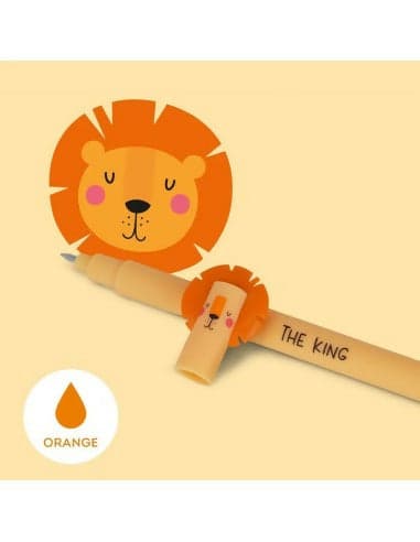 PENNA CANCELLINA LEGAMI ARANCIO LION in Compassi Cartoleria Deja Vu - Crotone, commercioVirtuoso.it