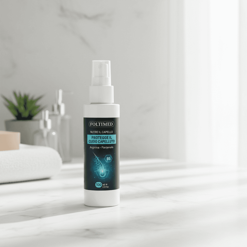 Spray Anticaduta Capelli con Vitamina B5 – Trattamento Rinforzante e Stimolante per la Crescita | Riduce la Fragilità e Protegge il Cuoio Capelluto | Foltimed 100ml in Trattamenti per la ricrescita dei capelli BasketGuru Italia - Palermo, commercioVirtuoso.it