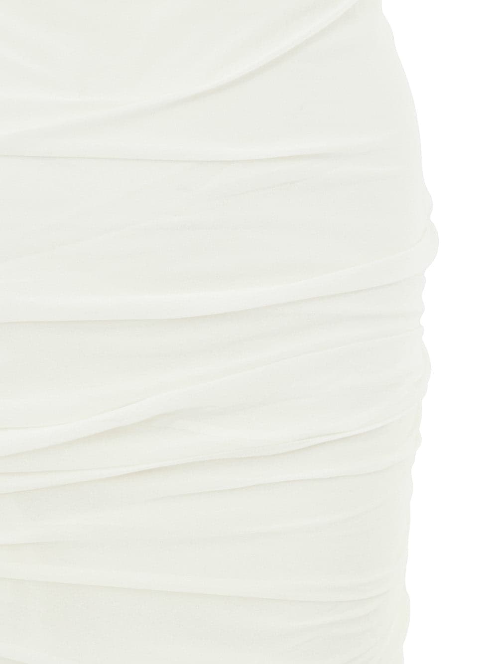 Tom Ford Gonna Drappeggiata Bianca con Dettaglio in Pizzo da donna in Berretti in maglia Drestige - Casamassima, commercioVirtuoso.it