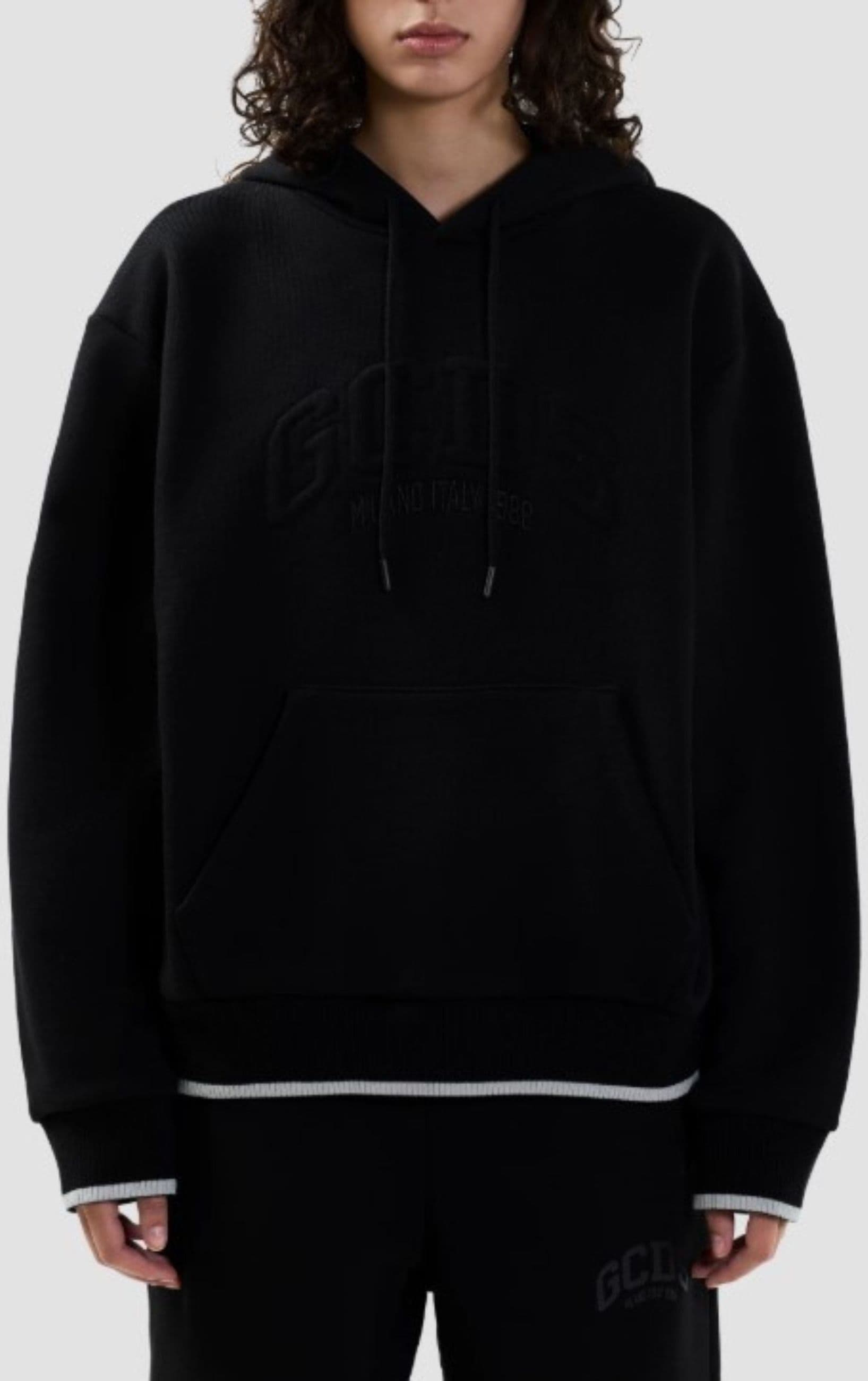 GCDS FELPA LOGO LOUNGE HOODIE da donna in Felpe senza cappuccio Drestige - Casamassima, commercioVirtuoso.it