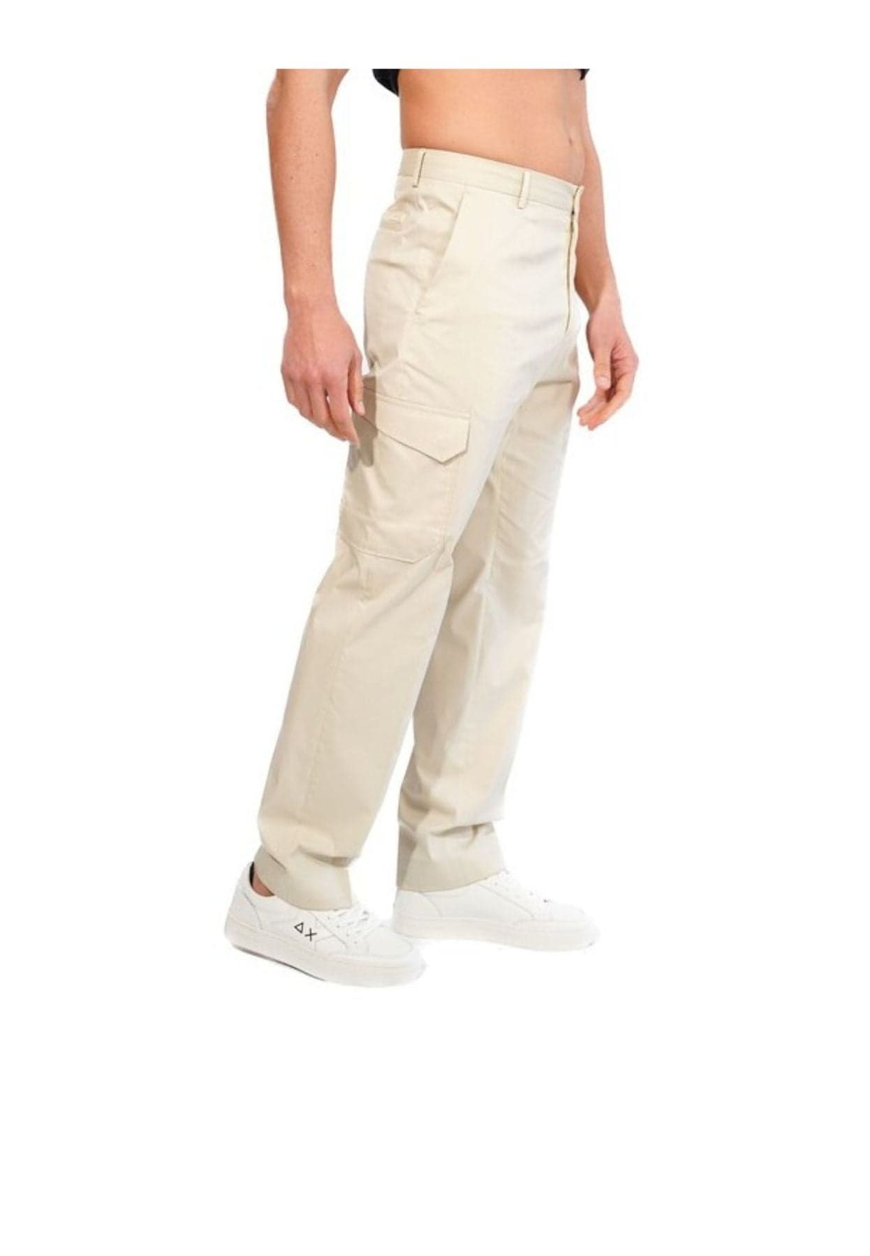 calvin klein Pantaloni CRINKLE TECH COTTON CARGO PANTS da uomo in Pantaloni Drestige - Casamassima, commercioVirtuoso.it