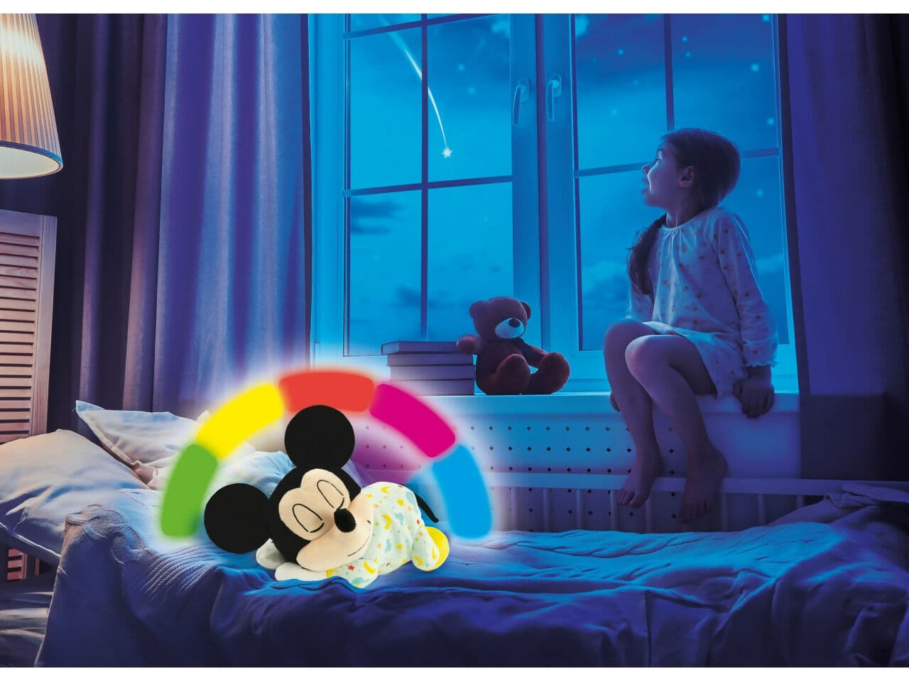Peluche Rilassante Mickey Mindfulness Plush per il Benessere del Bambino in Animali Cartoleria Deja Vu - Crotone, commercioVirtuoso.it