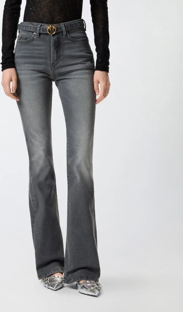Pinko FLORA FLARE POWER STRETCH DARK FW25 da donna in Jeans Drestige - Casamassima, commercioVirtuoso.it