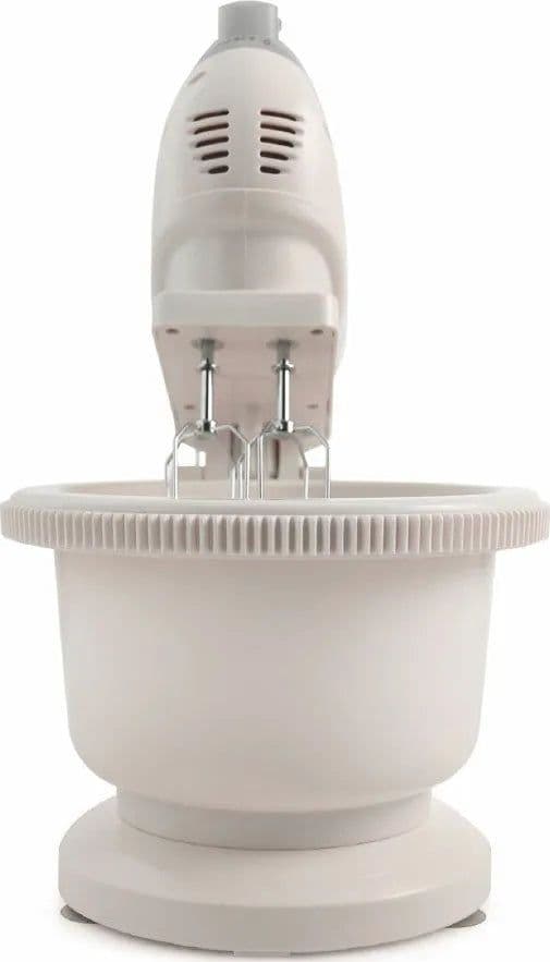 Sbattitore con fruste ad anelli e con ciotola girevole in plastica, a 5 velocità in Grattugie La Zappa - Altamura, commercioVirtuoso.it