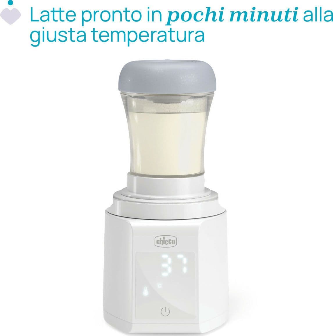 CHICCO Scaldabiberon Portatile Multifunzione con Sterilizzatore, Autosterilizzante, Riscaldamento Rapido Latte e Sterilizzazione Ciucci, Batteria USB-C, 7 Adattatori Inclusi in Scaldabiberon e cuocipappa Sanitaria Gioia del Bimbo - Villa San Giovanni, commercioVirtuoso.it