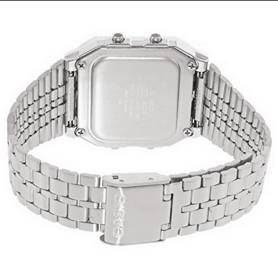 Orologio Casio unisex da polso, A-500WA-1D, serie vintage con fusi orari, impermenabile, movimento al quarzo in Orologi da polso Loweconomy - Marineo, commercioVirtuoso.it