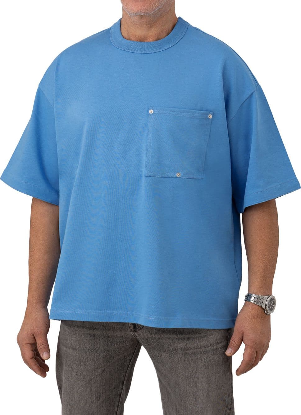 Bottega Veneta T-shirt oversize in jersey di cotone da uomo in T-shirt Drestige - Casamassima, commercioVirtuoso.it