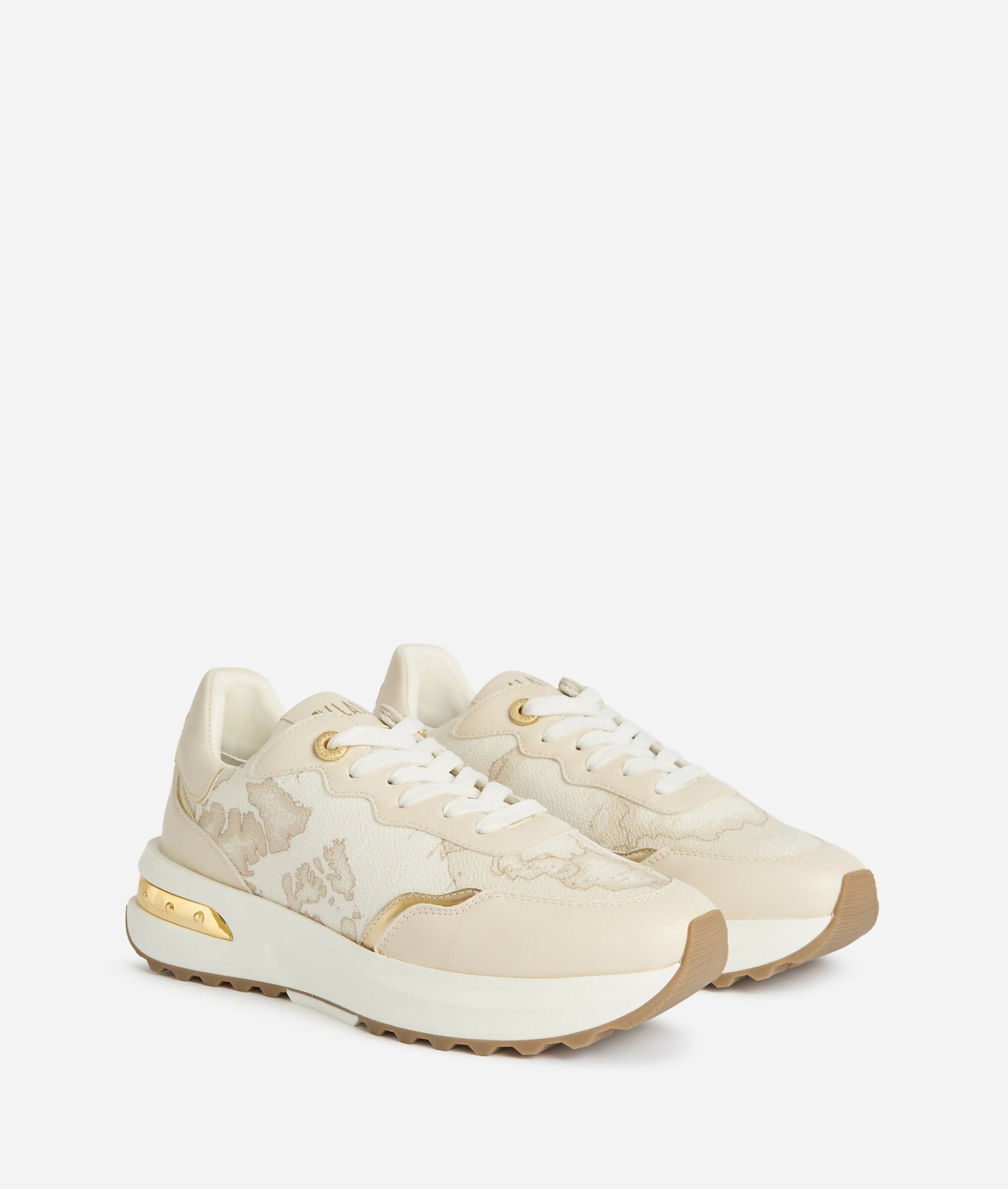 Alviero Martini 1° Classe Geo Road Donna sneakers geo white in Sneaker casual Cantali Calzature - Randazzo, commercioVirtuoso.it