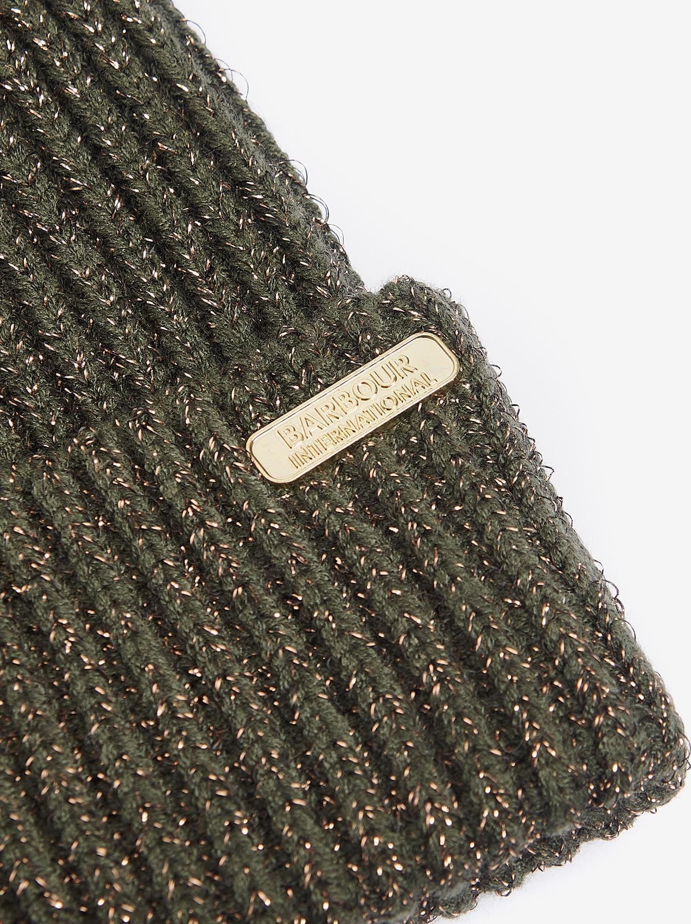 Barbour International cappello e sciarpa donna estoril beanie e scarf gift fw23 in Coordinati invernali Broadway Red - Barletta, commercioVirtuoso.it
