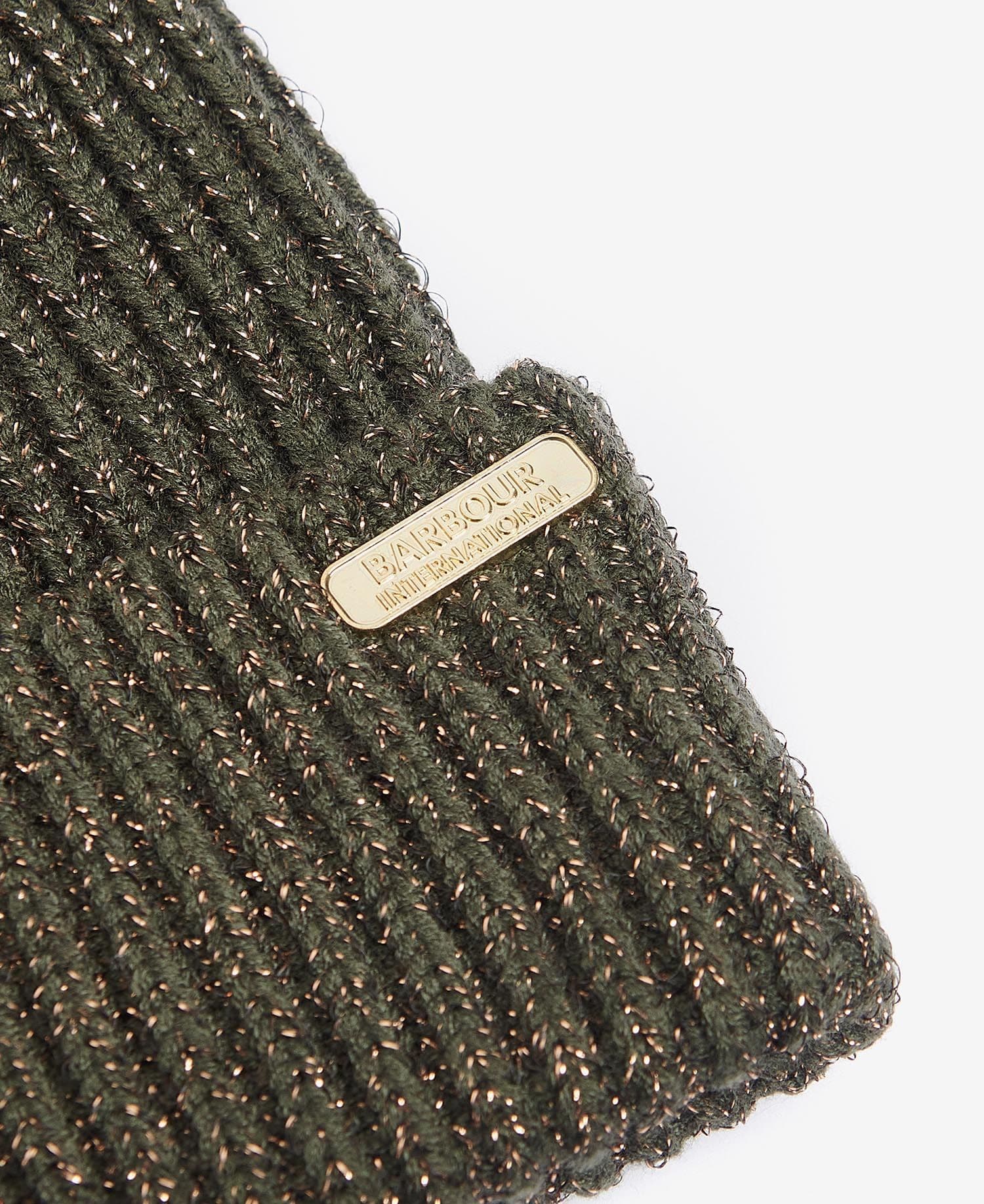 Barbour International cappello e sciarpa donna estoril beanie e scarf gift fw23 in Coordinati invernali Broadway Red - Barletta, commercioVirtuoso.it