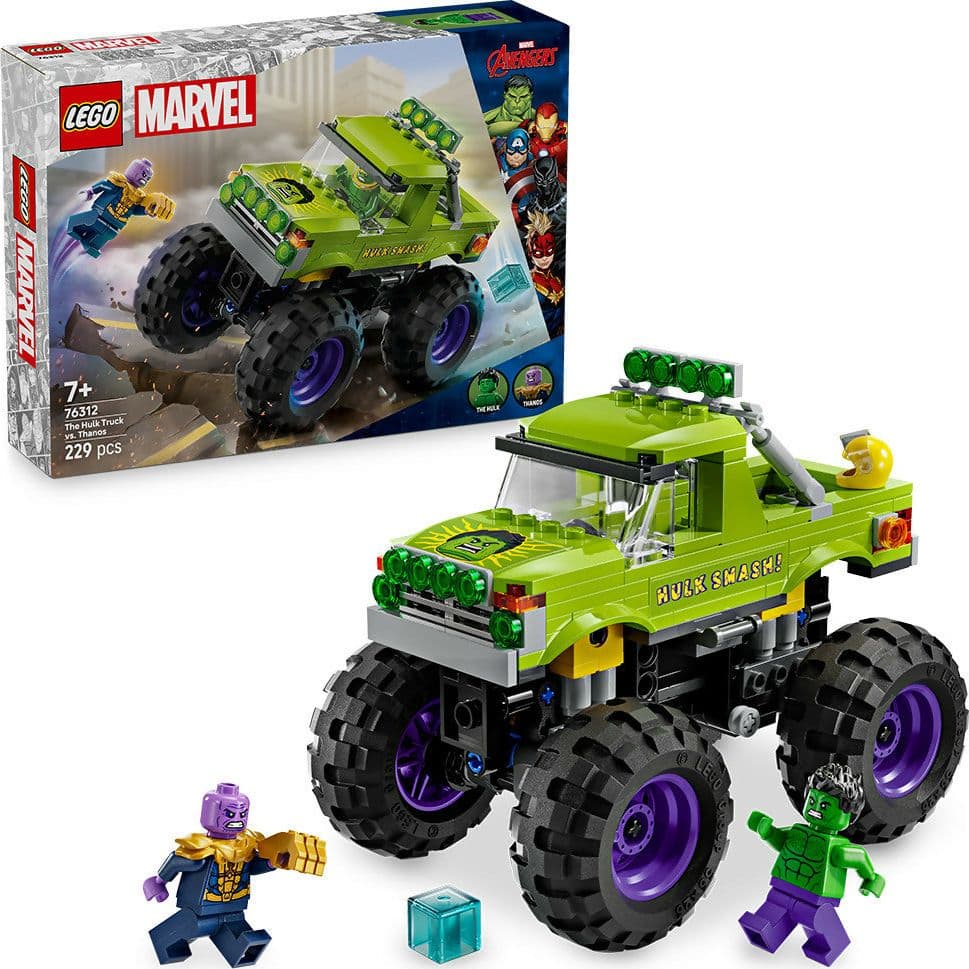 LEGO MARVEL SUPER HEROES 76312 - TRUCK DI HULK CONTRO THANOS in Animali Cartoleria Deja Vu - Crotone, commercioVirtuoso.it