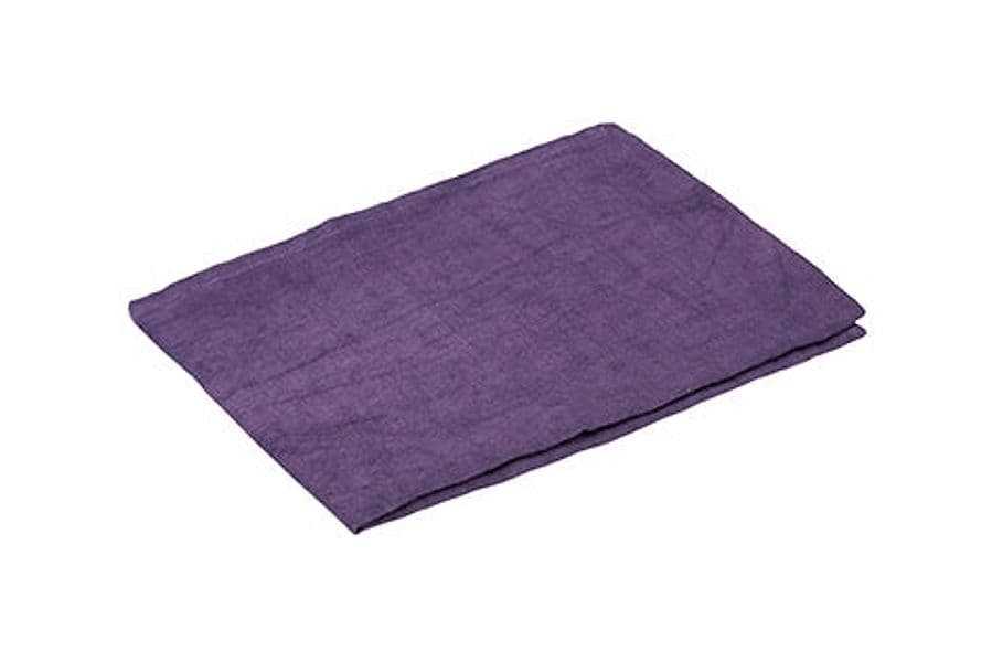 Runner da tavola in 100% puro lino lavato delavè stone washed morbido resistente elegante made in italy  VIOLA in Runner Vanita di raso - Sesto San Giovanni, commercioVirtuoso.it