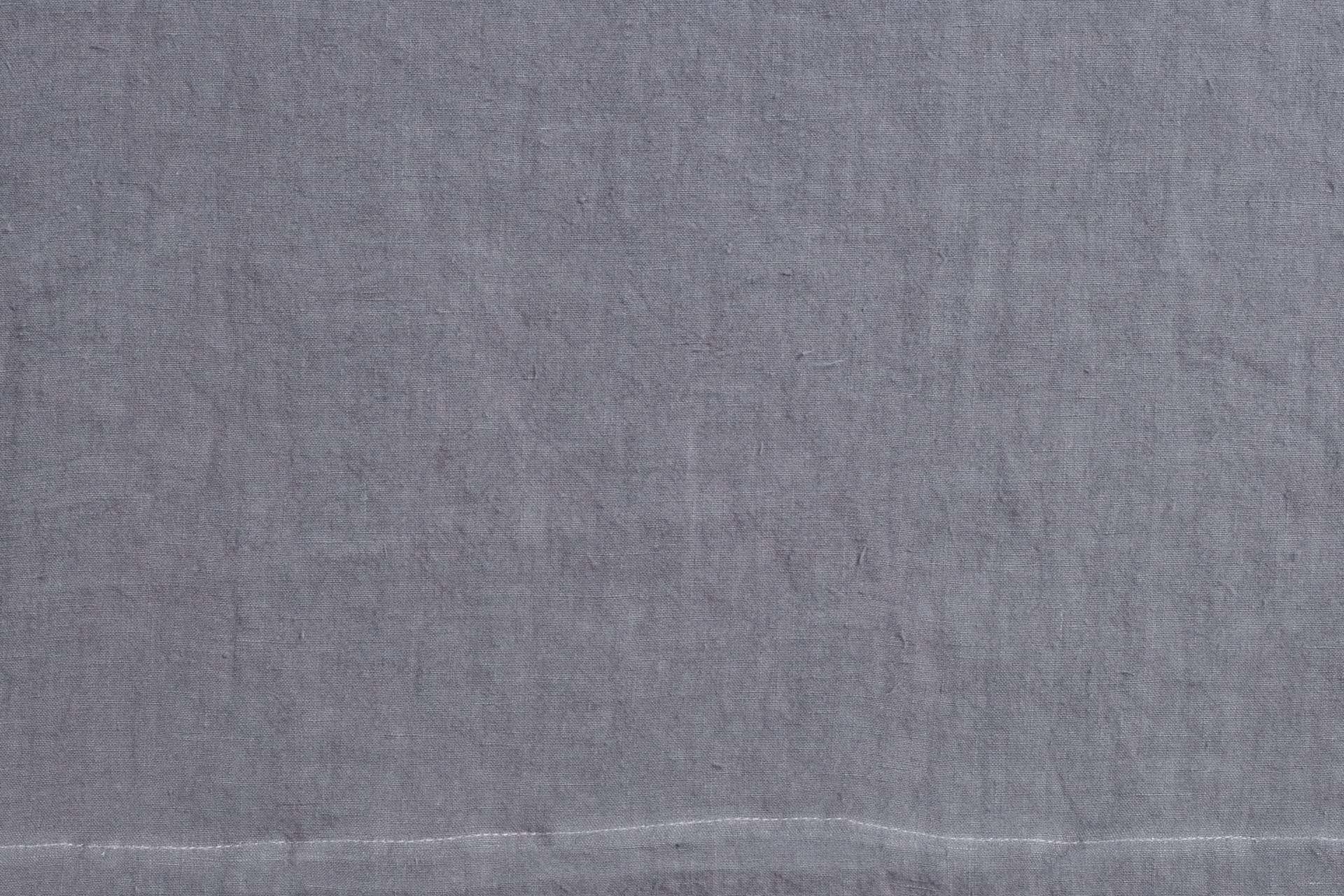 Runner da tavola in 100% puro lino lavato delavè stone washed morbido resistente elegante made in italy ANTRACITE - Vanita di raso