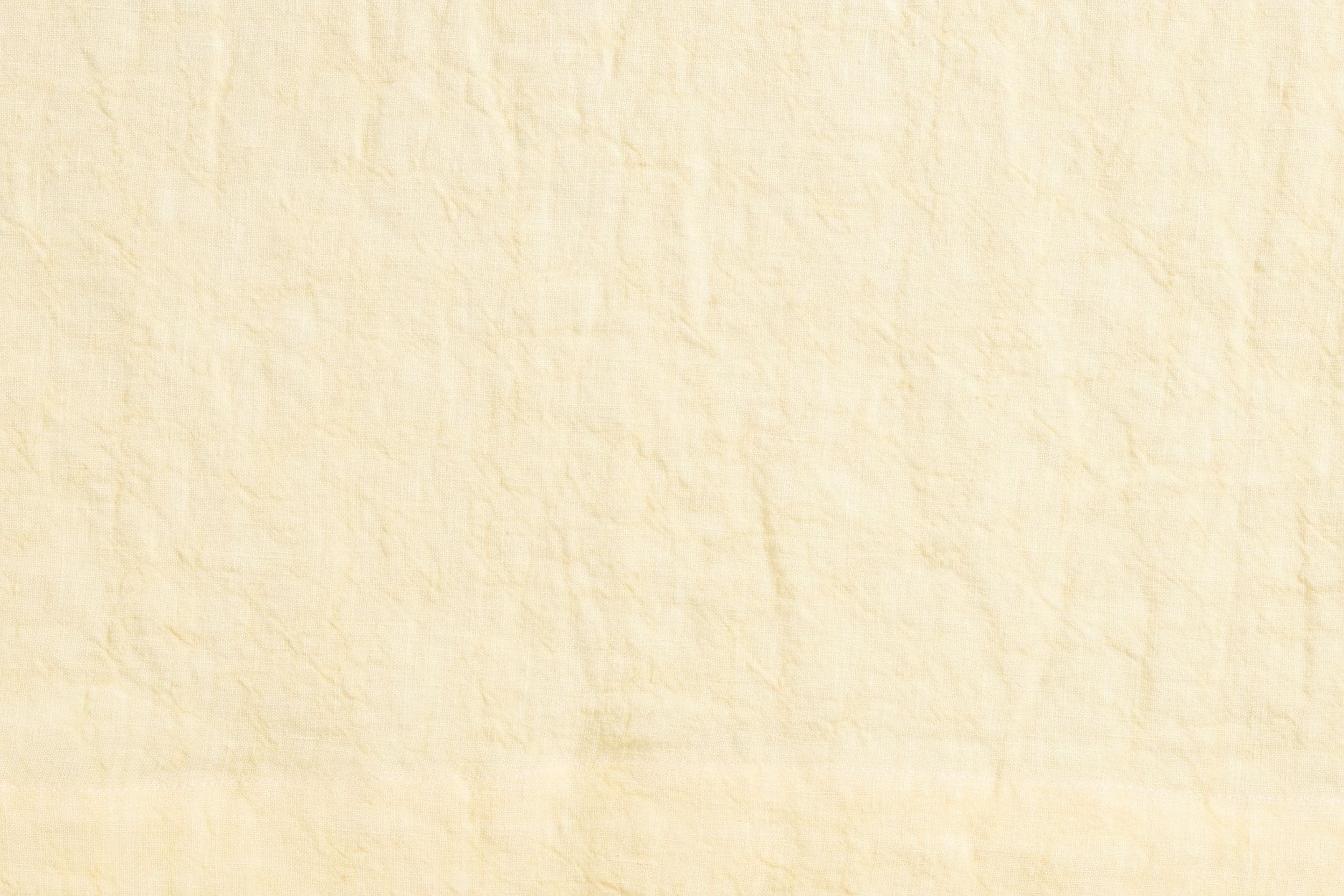 Runner da tavola in 100% puro lino lavato delavè stone washed morbido resistente elegante made in italy GIALLO PASTELLO - Vanita di raso