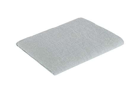 Runner da tavola in 100% puro lino lavato delavè stone washed morbido resistente elegante made in italy GRIGIO - Vanita di raso