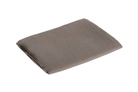 Tovaglia da tavola in 100% puro lino lavato delavè stone washed morbido resistente elegante made in italy  TORTORA - Vanita di raso