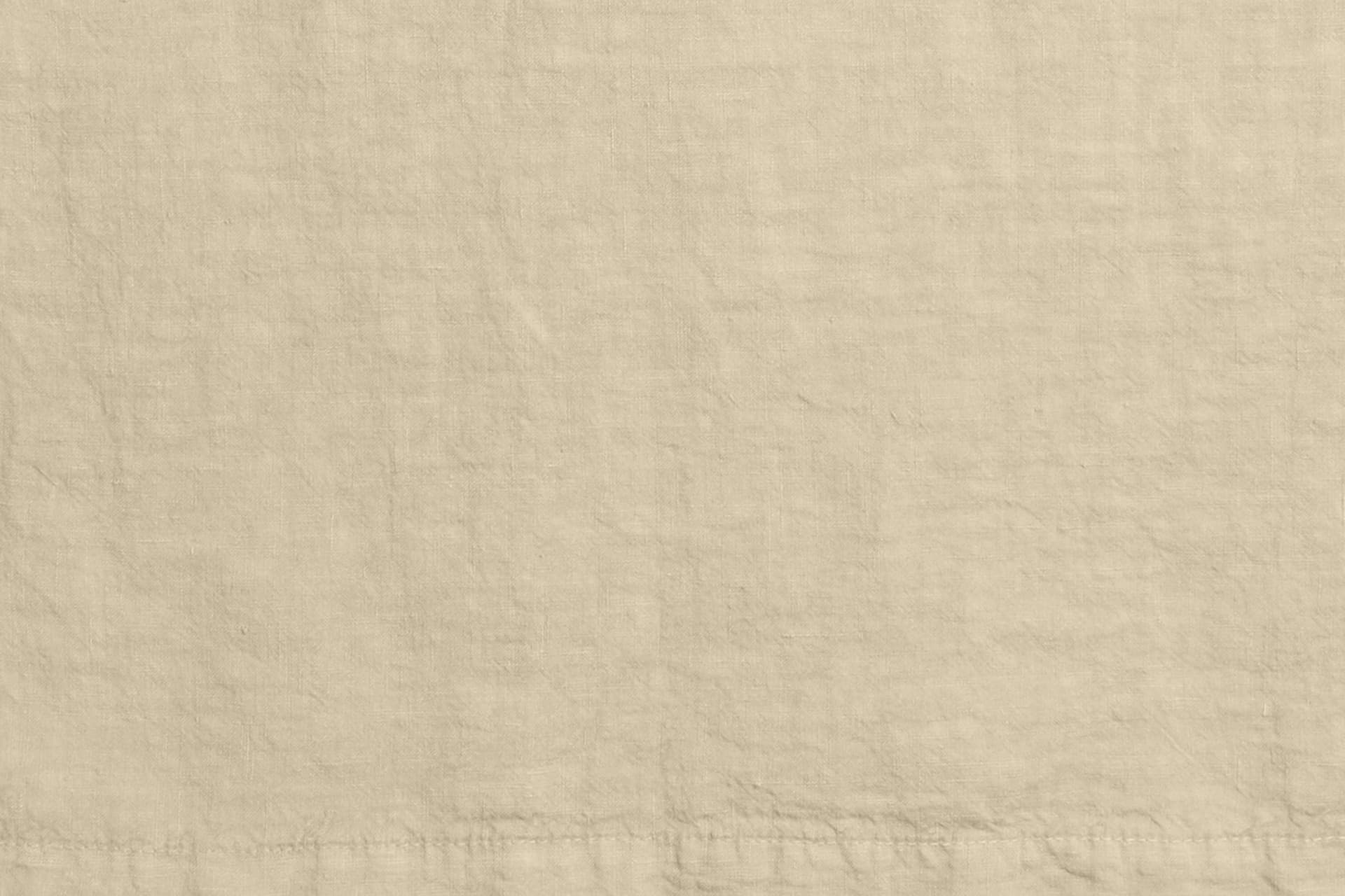 Runner da tavola in 100% puro lino lavato delavè stone washed morbido resistente elegante made in italy  SABBIA - Vanita di raso