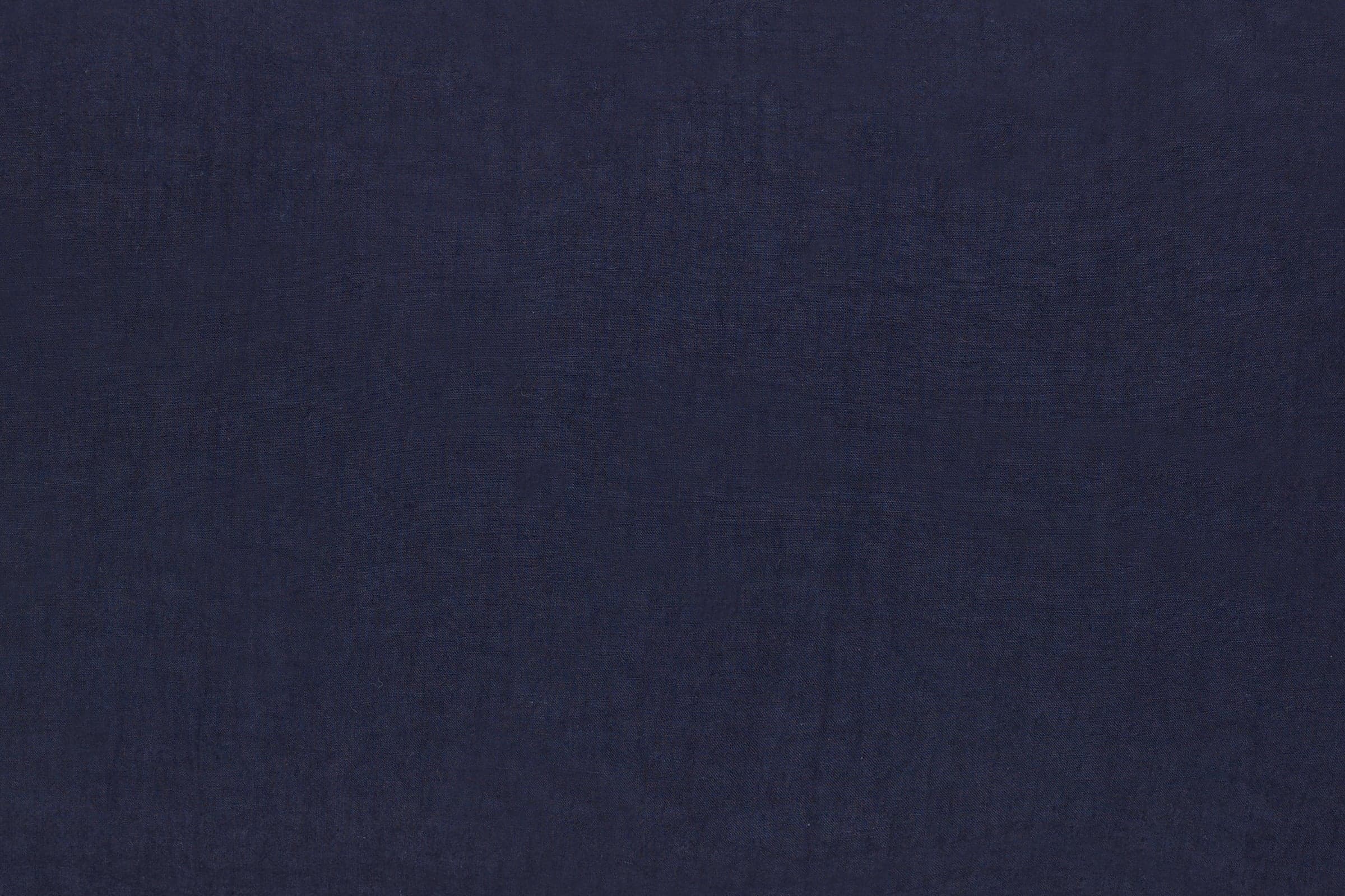 Federa in puro lino stonewashed Blu Notte con Frou Frou in Federe Vanita di raso - Sesto San Giovanni, commercioVirtuoso.it