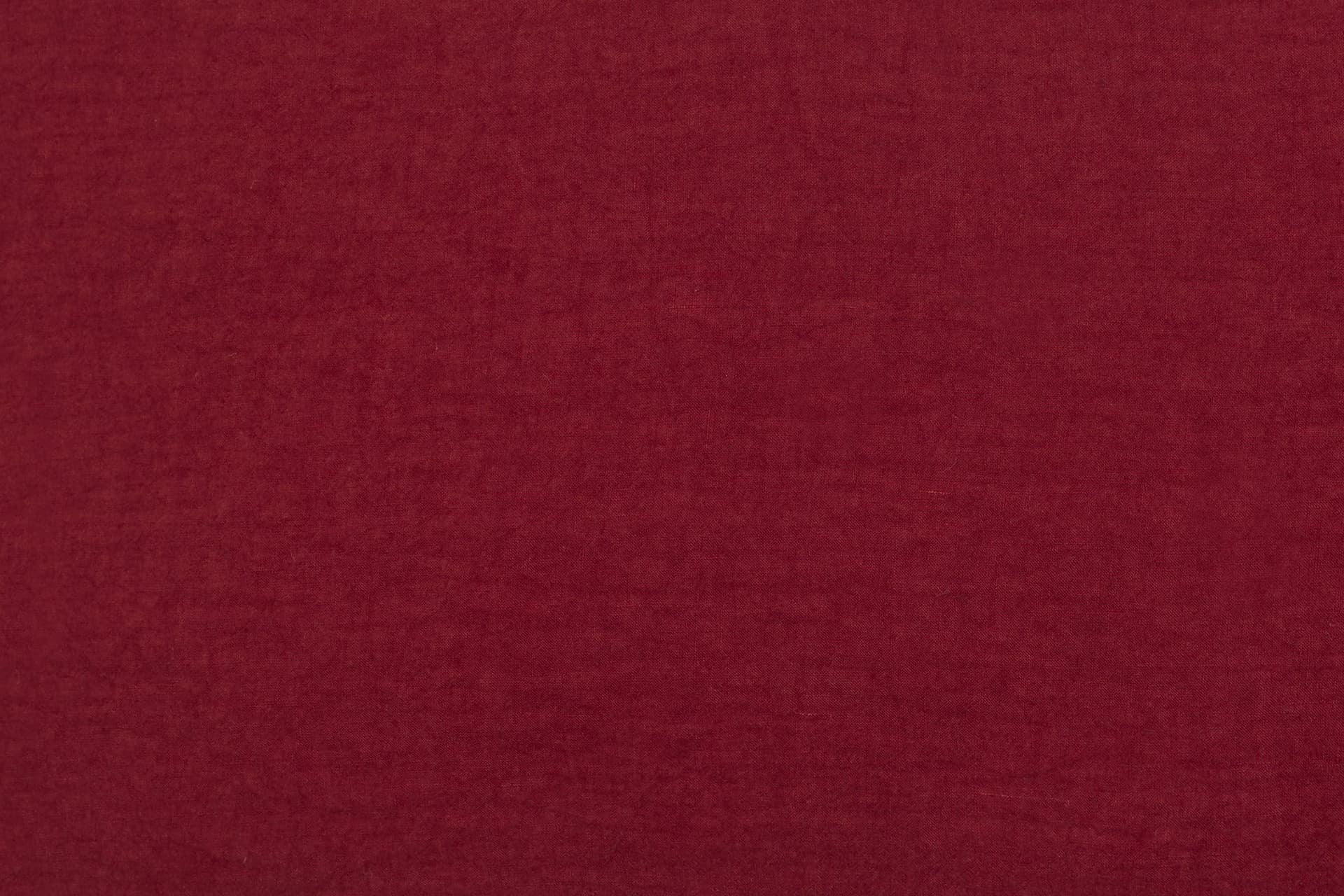 Federa in puro lino stonewashed Bordeaux con Frou Frou in Federe Vanita di raso - Sesto San Giovanni, commercioVirtuoso.it