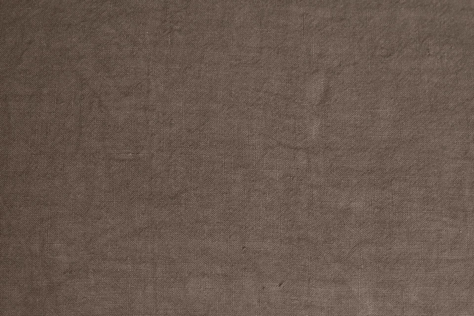 Coppia di federe in puro lino stone washed  Tortora in Federe Vanita di raso - Sesto San Giovanni, commercioVirtuoso.it