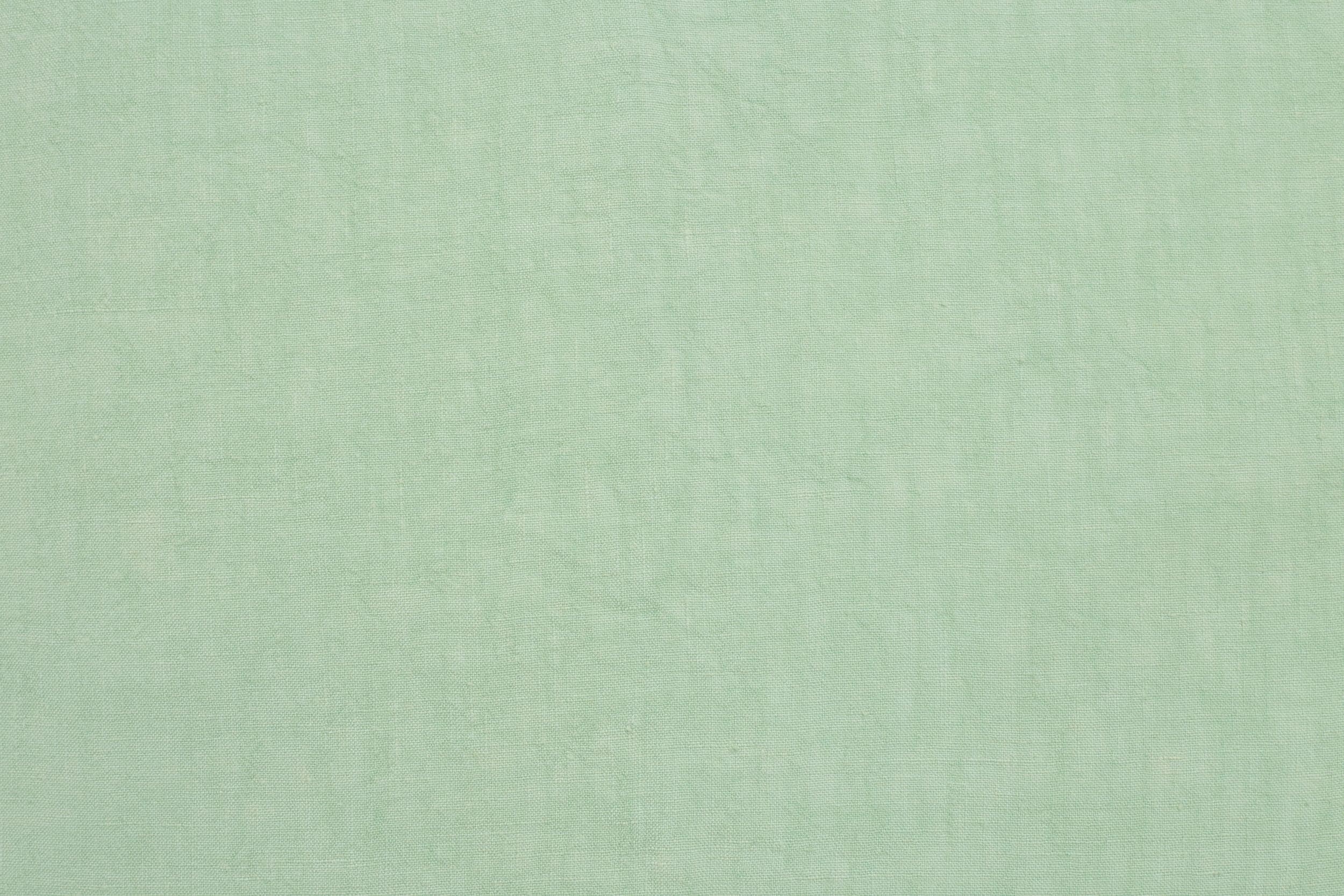 Coppia di federe in puro lino stone washed Verde Menta in Federe Vanita di raso - Sesto San Giovanni, commercioVirtuoso.it