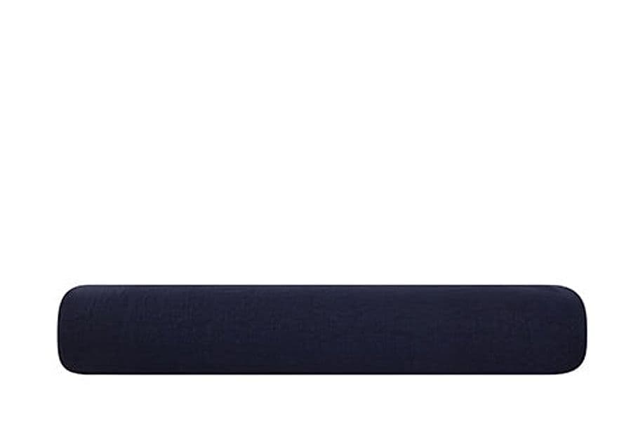 Lenzuolo sotto con angoli in puro lino stonewashed Blu Notte