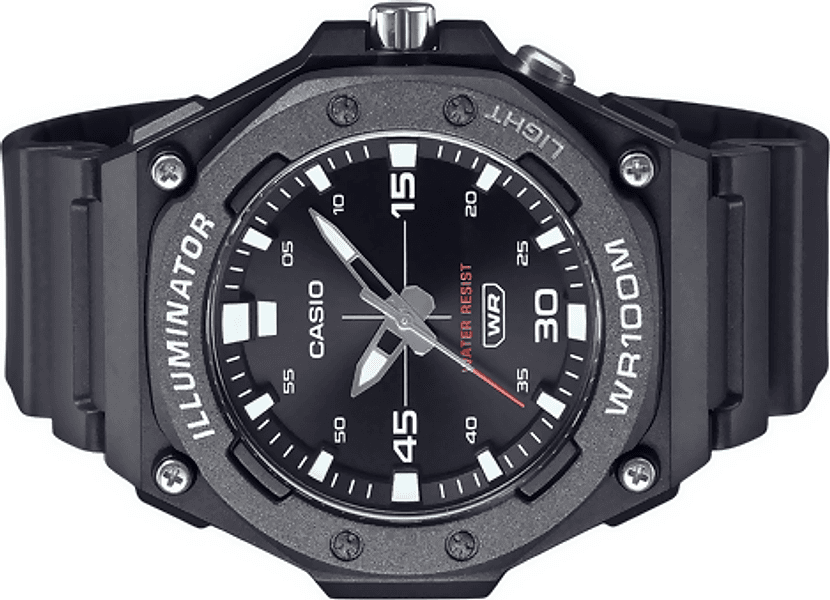 Orologio Casio per uomo in acciaio impermeabile con movimento al quarzo nero, MW-620H-1A in Orologi da polso Loweconomy - Marineo, commercioVirtuoso.it