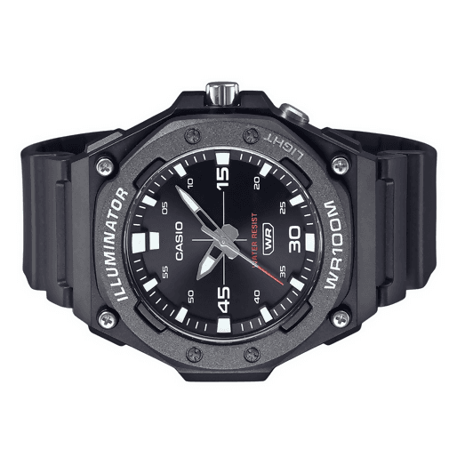 Orologio Casio per uomo in acciaio impermeabile con movimento al quarzo nero, MW-620H-1A in Orologi da polso Loweconomy - Marineo, commercioVirtuoso.it