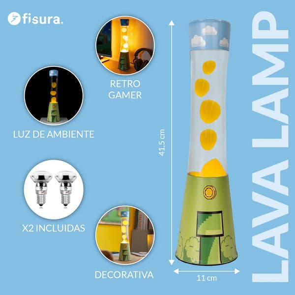 FISURA Lava lamp "gamer" in Autocategorizzazione Più Di Più Ideas - Casalnuovo di Napoli, commercioVirtuoso.it
