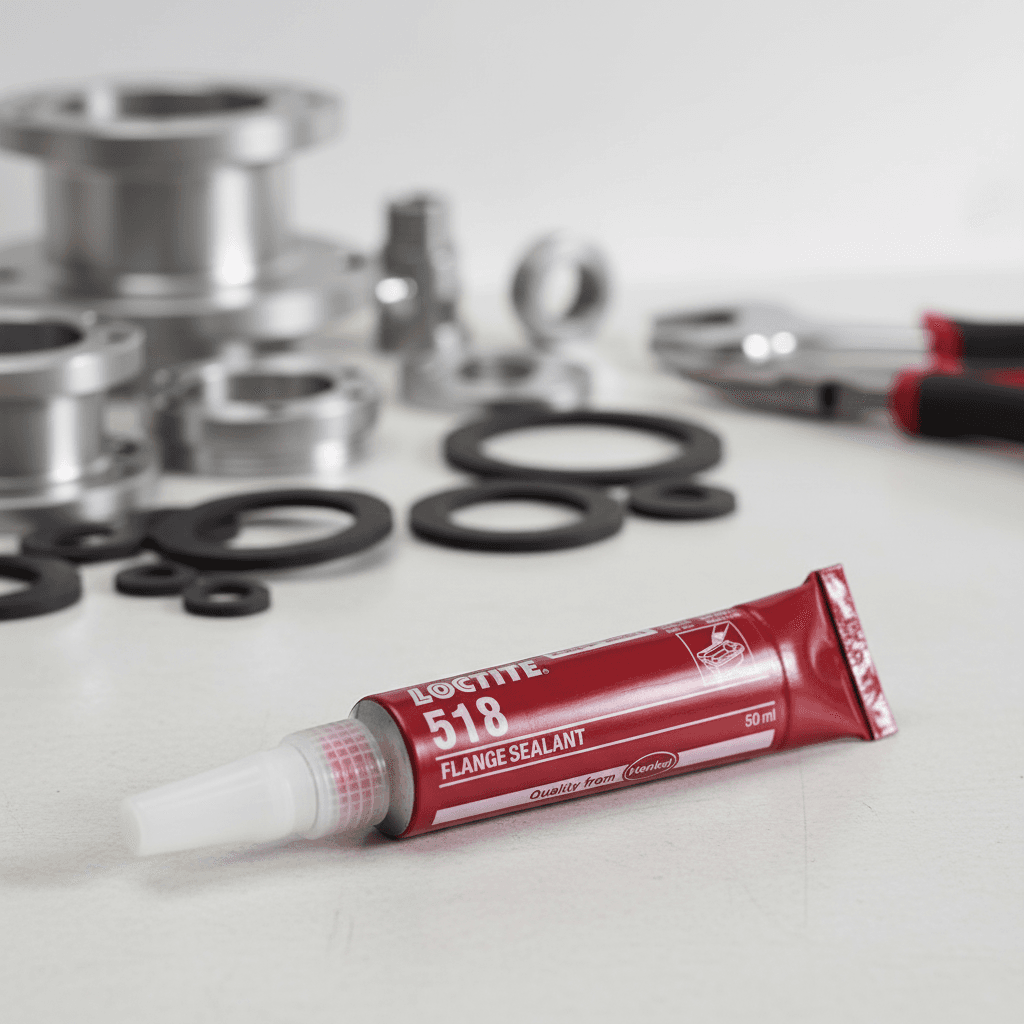 COLLA Loctite 518 50ml sigillante anaerobico media resistenza flange metalliche in Super colla Solgeny - Besate, commercioVirtuoso.it