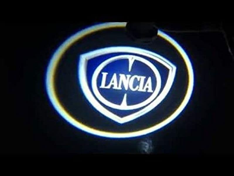 Logo Led Proiettore LANCIA Cortesia Luci 12V Adesivo Universale Auto in Luci abitacolo Solgeny - Besate, commercioVirtuoso.it