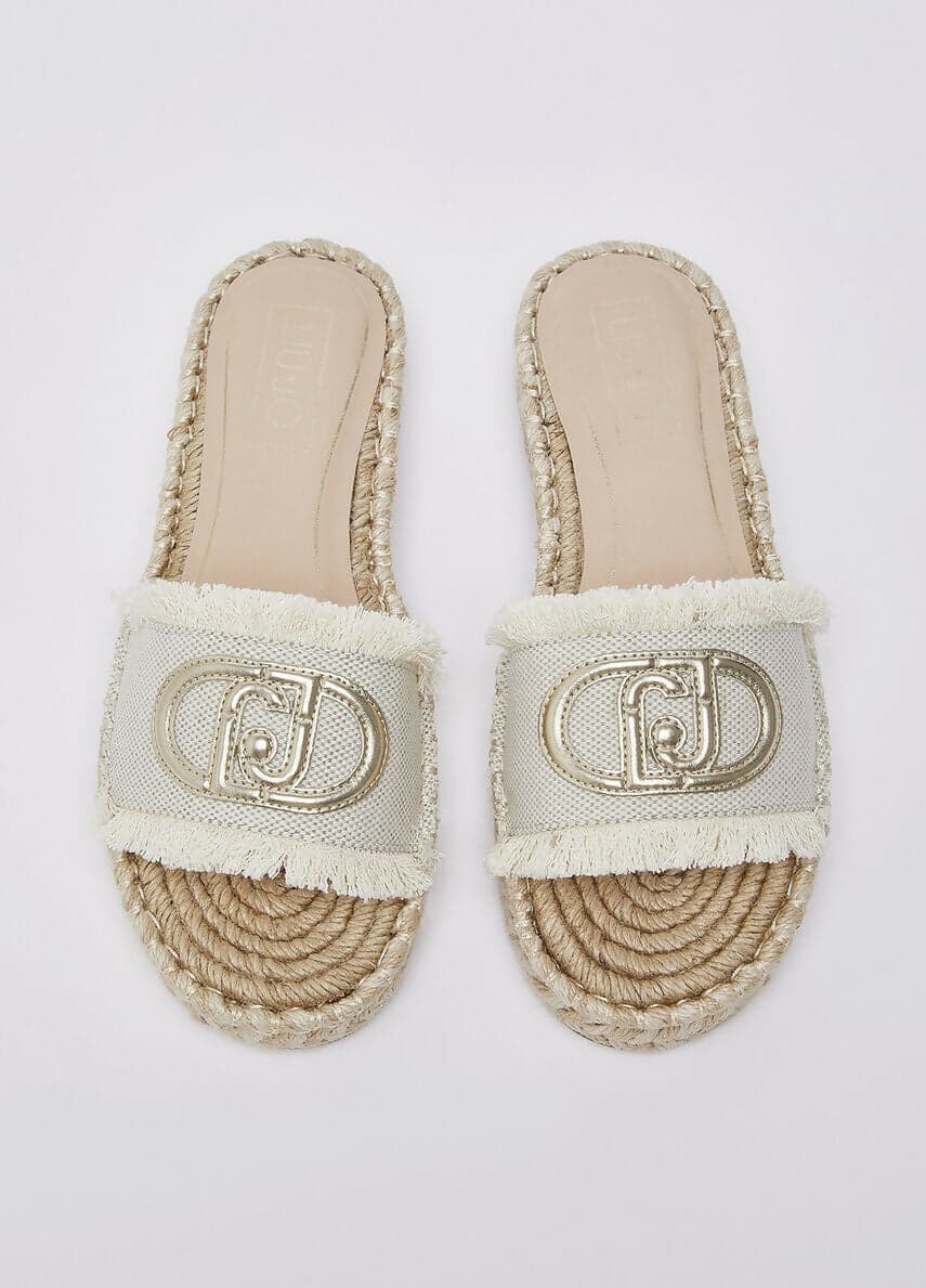 Liujo Donna Ciabatte con maxi logo in Ciabatte moda Cantali Calzature - Randazzo, commercioVirtuoso.it