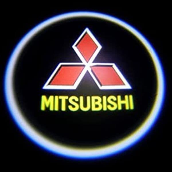 Coppia Luci Led Incasso Cortesia Logo Proiettore 3D 12V 5W MITSUBISHI in Luci abitacolo Solgeny - Besate, commercioVirtuoso.it