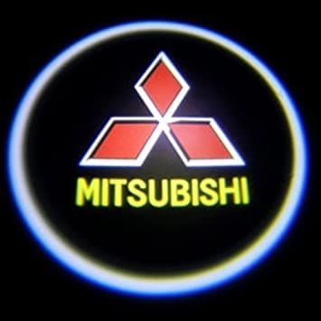 Coppia Luci Led Incasso Cortesia Logo Proiettore 3D 12V 5W MITSUBISHI in Luci abitacolo Solgeny - Besate, commercioVirtuoso.it