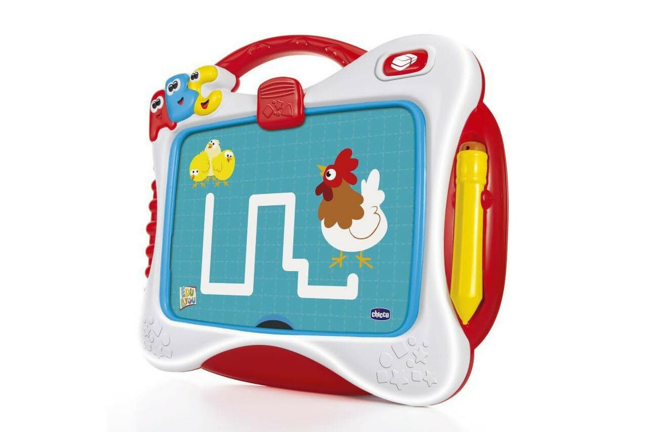 CHICCO Lavagna Leggi & Scrivi - Lavagna Cancellabile Bambini con Schermo LCD e Set di Carte, Esercizi di Pre-Scrittura e Disegno Libero, Ispirato al Metodo Montessori, Percorso educativo pregrafismo - Giochi Educativi in Giochi musicali Sanitaria Gioia del Bimbo - Villa San Giovanni, commercioVirtuoso.it